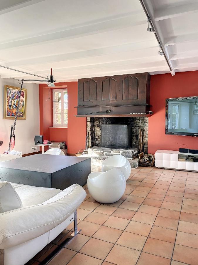 Gite De Charme "La Maison Saint-Leonard" Avec Piscine, Spa, Vue Sur Le Mont Saint-Michel Vains Εξωτερικό φωτογραφία