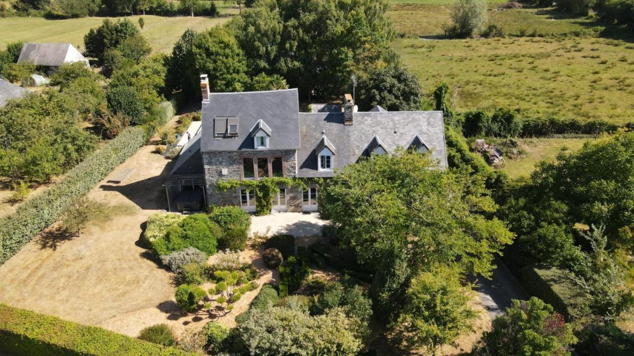 Gite De Charme "La Maison Saint-Leonard" Avec Piscine, Spa, Vue Sur Le Mont Saint-Michel Vains Εξωτερικό φωτογραφία